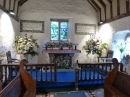 The glorious chancel made more wondrous